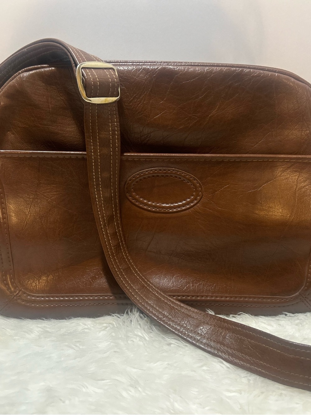 Talon Classic Brown Leather Men’s messenger Bag - Timeless Everyday Style